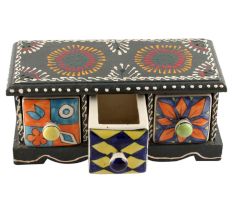 Spice Box-1421 Masala Rack Container Gift Item